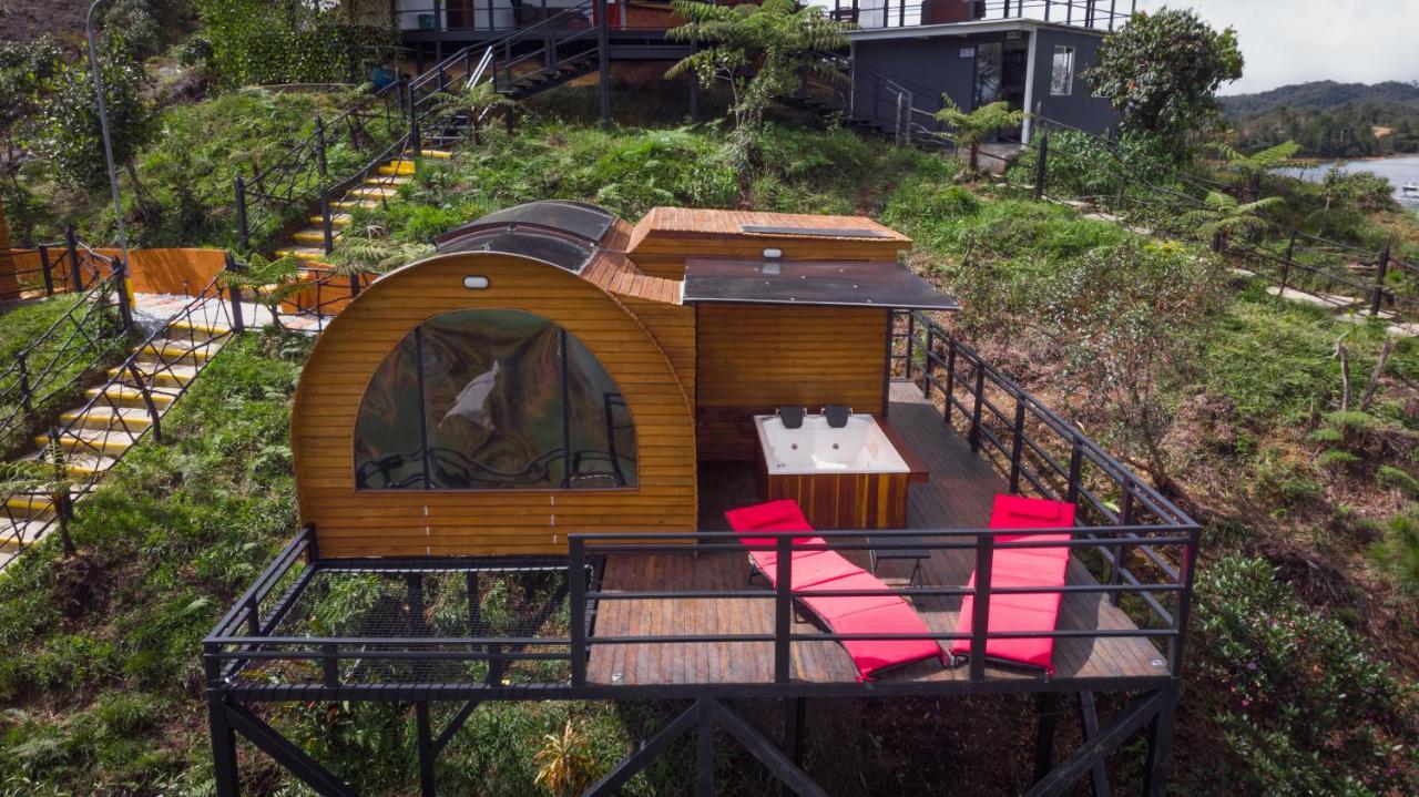 מלון Guatapé Glamping The Mountain מראה חיצוני תמונה