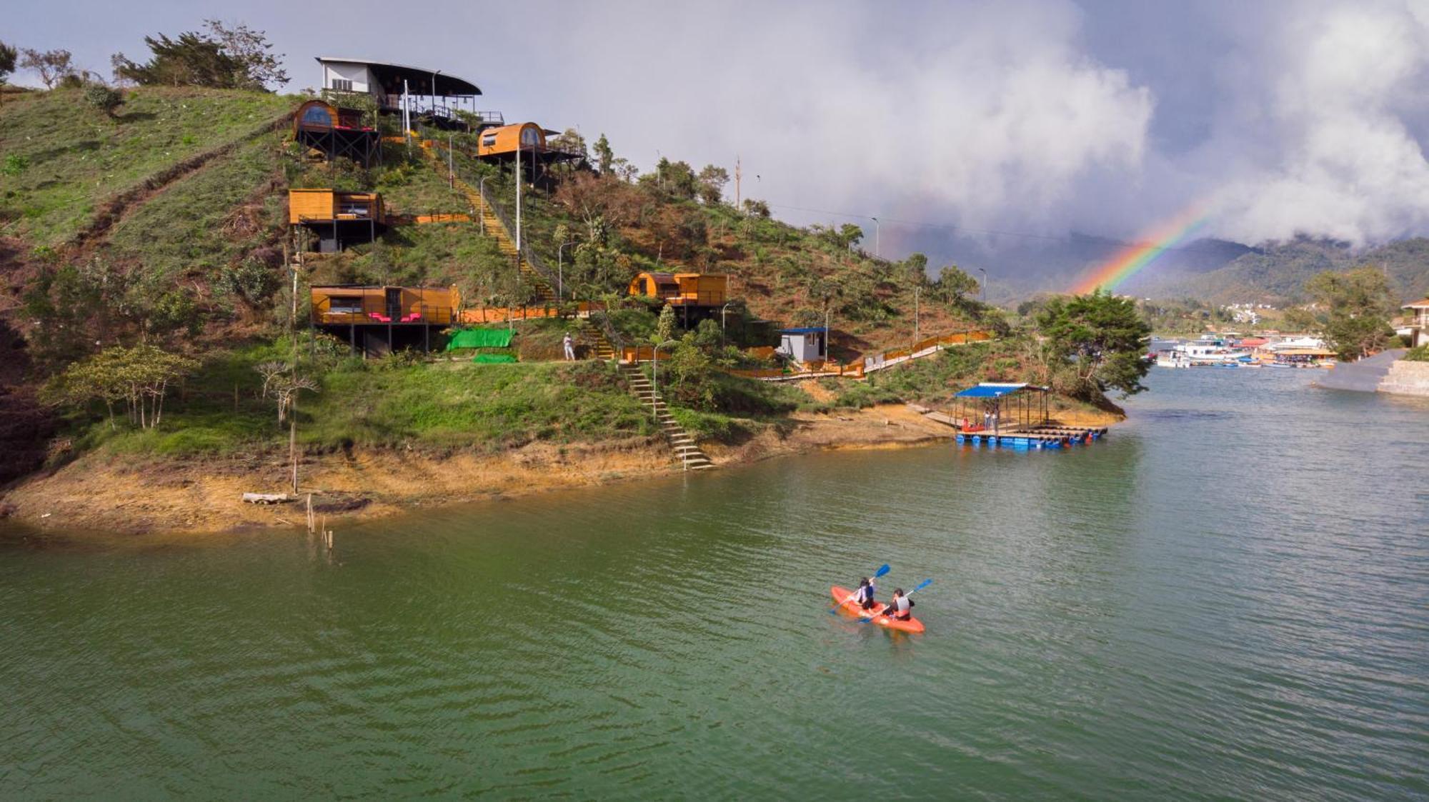 מלון Guatapé Glamping The Mountain מראה חיצוני תמונה